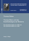 Buchcover Thomas Mann und das Krankheitsstigma der Moderne