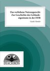 Buchcover Das verliehene Nutzungsrecht
