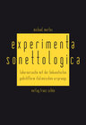 Buchcover experimenta sonettologica