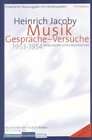 Buchcover Musik: Gespräche - Versuche