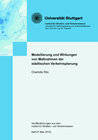 Buchcover Modellierung und Wirkungen von Maßnahmen der städtischen Verkehrsplanung