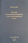 Buchcover Die akute Heuschnupfenbehandlung in der homöopathischen Praxis