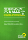 Buchcover Gute Bildung für alle - Inklusion in Brandenburg als Gesamtgesellschaftlicher Prozess