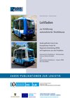 Buchcover LEITFADEN ZUR EINFÜHRUNG AUTOMATISIERTER SHUTTLEBUSSE