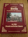 Buchcover Berlin Geschichten & Anekdoten -Exzellenz Ausgabe -Ledereinband mit Goldprägung-