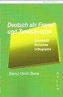 Buchcover Deutsch als Fremd- und Zweitsprache