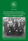 Buchcover Über Mannsbilder und Kameraden