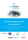 Buchcover ESF-Projekt mainproject digital
