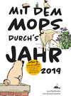 Buchcover Mit dem Mops durch´s Jahr 2019