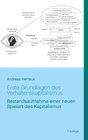 Buchcover Erste Grundlagen des Verhaltenskapitalismus