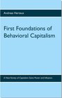 Buchcover First Foundations of Behavioral Capitalism