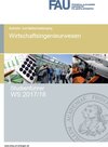 Buchcover Studienführer Wirtschaftsingenieurwesen WS 2017/18