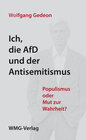 Buchcover Ich, die AfD und der Antisemitismus.