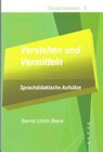 Buchcover Verstehen und Vermitteln