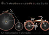 Buchcover 12 historische Fahrräder, Kalender 2020