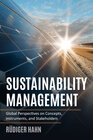 Buchcover Sustainability Management