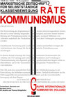 Buchcover Rätekommunismus