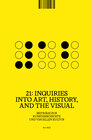 Buchcover 21: Inquiries into Art, History, and the Visual