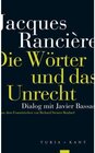 Buchcover Die Wörter und das Unrecht