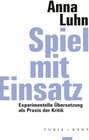 Buchcover Spiel mit Einsatz