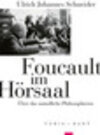 Buchcover Foucault im Hörsaal