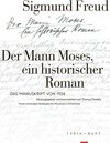Buchcover Der Mann Moses, ein historischer Roman