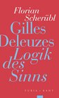 Buchcover Gilles Deleuzes »Logik des Sinns«