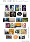 Buchcover Kunstretreat 2020-21 - Wohnen mit Bildern / Art Retreat 2020-21 - Living with Pictures