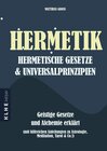 Buchcover Hermetik - hermetische Gesetze - Universalprinzipien - Matthias Groß (ePub)