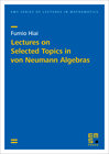 Buchcover Lectures on Selected Topics in von Neumann Algebras