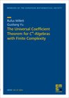 Buchcover The Universal Coefficient Theorem for C*-Algebras with Finite Complexity