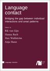 Buchcover Language contact