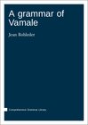 Buchcover A grammar of Vamale