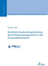 Buchcover Resiliente Baukastengestaltung durch Risikomanagement in der Automobilindustrie