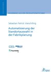 Buchcover Automatisierung der Standortauswahl in der Fabrikplanung