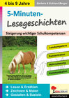 Buchcover Fünf-Minuten-Lesegeschichten