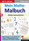 Buchcover Mein Mathe-Malbuch / Band 1: Zahlen kennenlernen