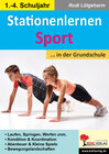 Buchcover Stationenlernen Sport ... in der Grundschule