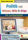 Buchcover Politik mit Wissen, Witz & Grips