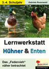 Buchcover Lernwerkstatt Hühner & Enten / Grundschule