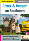 Buchcover Ritter und Burgen an Stationen