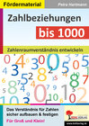 Buchcover Zahlbeziehungen bis 1000