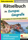 Buchcover Rätselbuch zu Europas Geografie