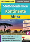 Buchcover Stationenlernen Kontinente / Afrika