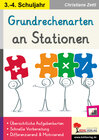 Buchcover Grundrechenarten an Stationen / Klasse 3-4