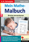 Buchcover Mein Mathe-Malbuch / Band 7: Brüche kennenlernen