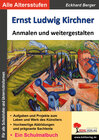 Buchcover Ernst Ludwig Kirchner anmalen und weitergestalten