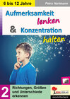 Buchcover Aufmerksamkeit lenken & Konzentration steigern / Band 2