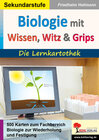 Buchcover Biologie mit Wissen, Witz & Grips