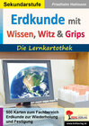 Buchcover Erdkunde mit Wissen, Witz & Grips